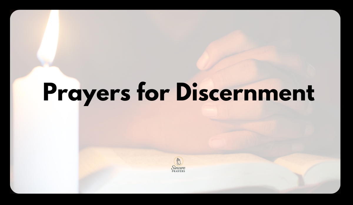 40 Powerful Prayers for Discernment
