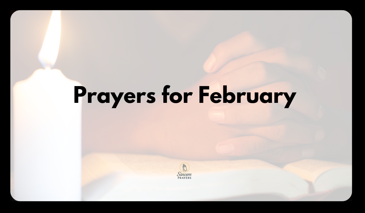 40 Powerful Prayers for February