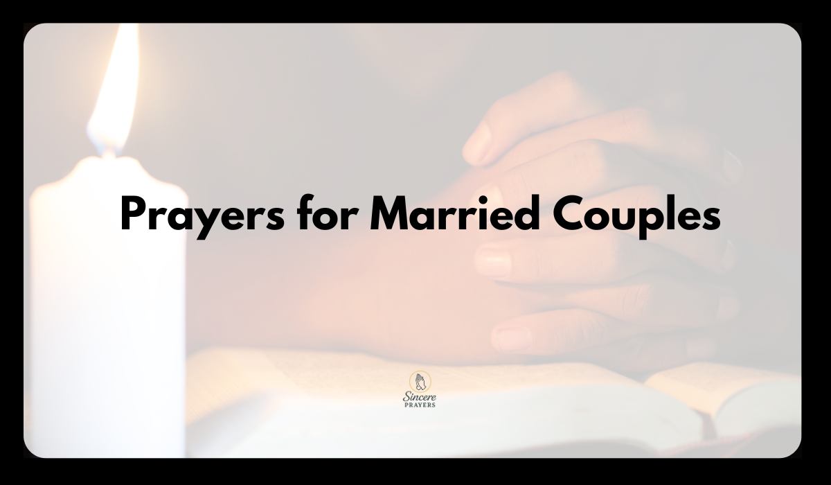 40 Powerful Prayers for Married Couples