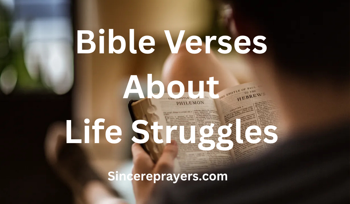 35 Powerful Bible Verses About Life Struggles
