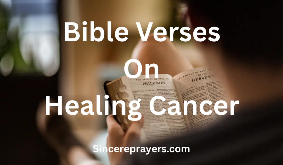 Bible Verses On Healing Cancer