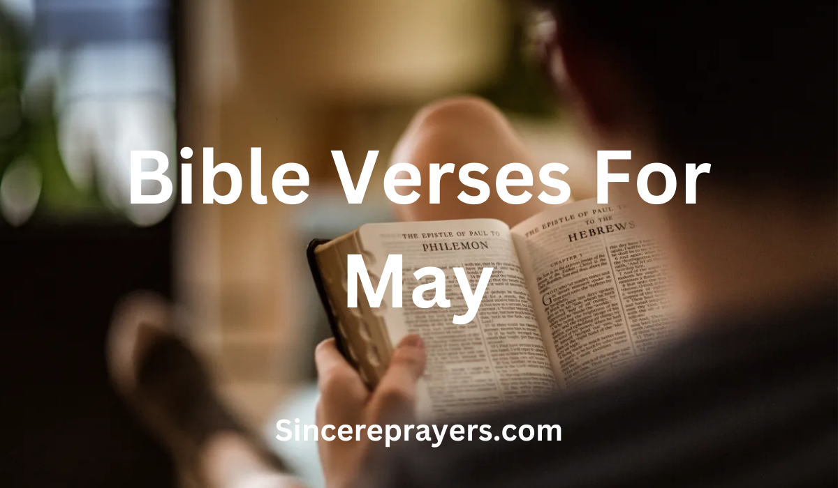 35 Powerful Bible Verses For May