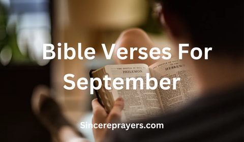 35 Most Powerful Bible Verses For September