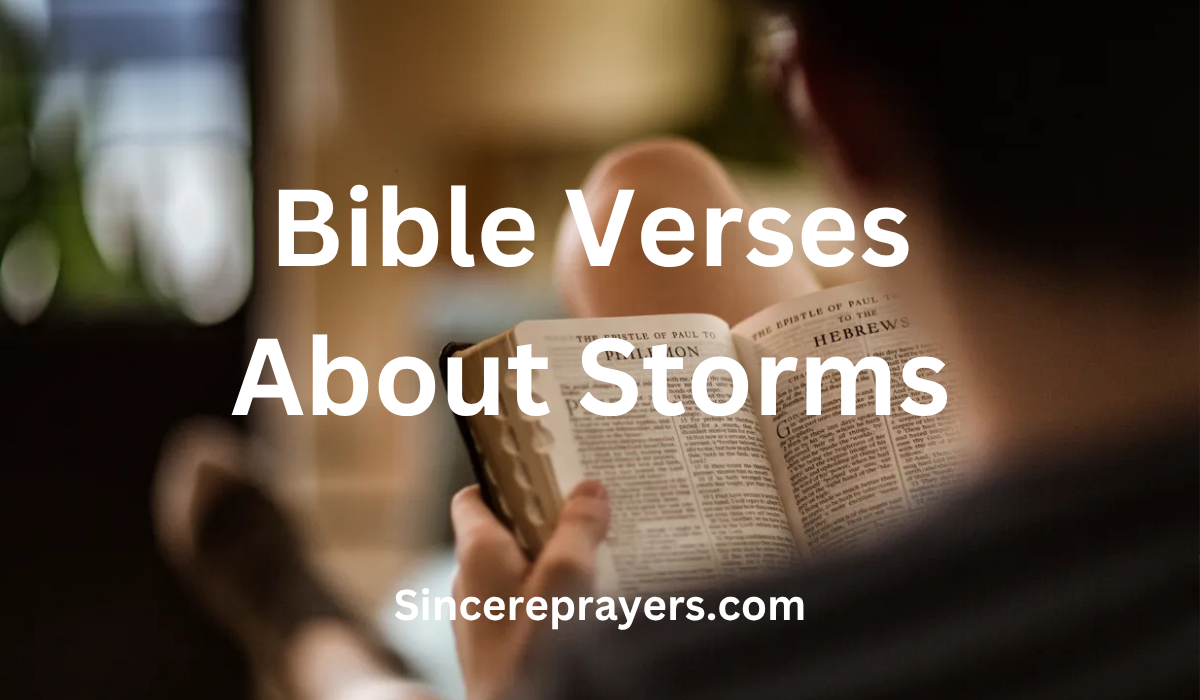 35 Most Powerful Bible Verses About Storms