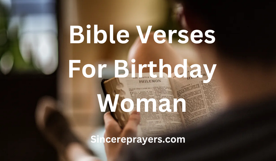 Bible Verses For Birthday Woman