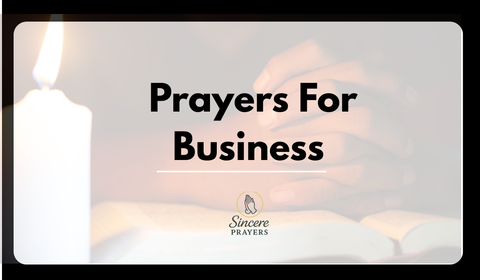 40 Powerful Prayers For Business
