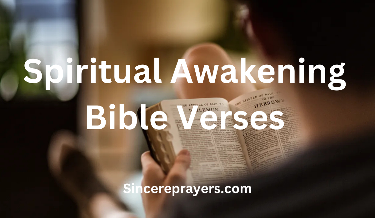 35 Most Inspiring Spiritual Awakening Bible Verses