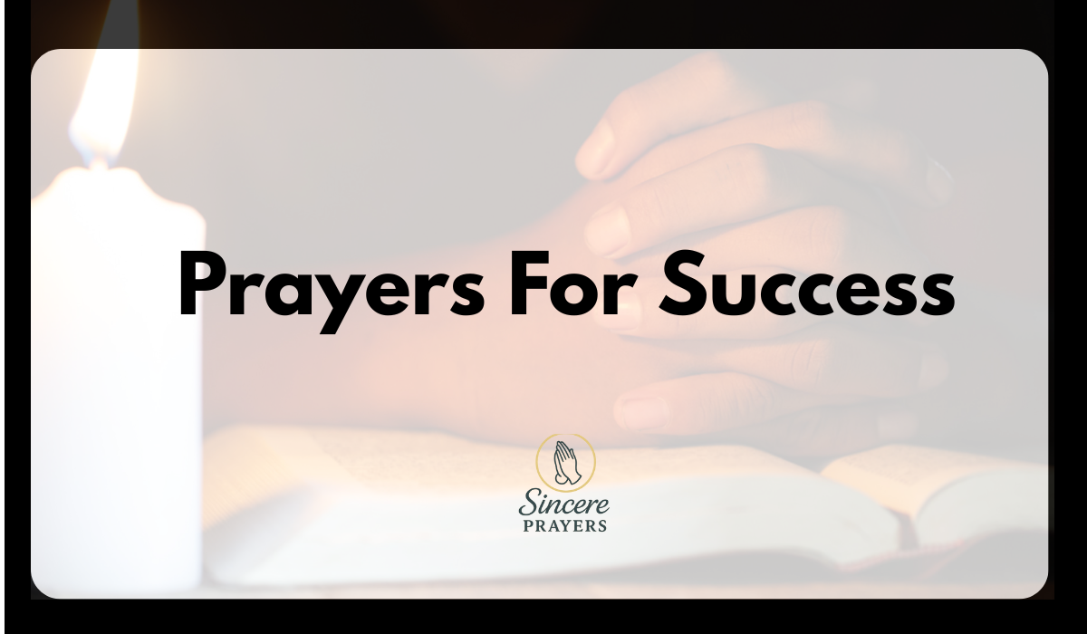 40 Most Effective Prayers For Success