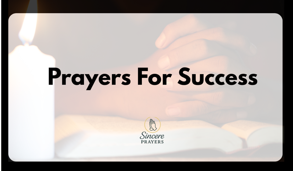 Prayers For Success