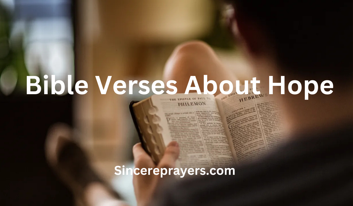 35 Most Powerful Bible Verses About Hope