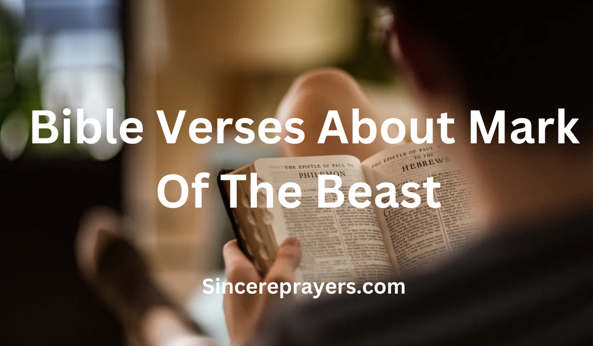 35 Powerful Bible Verses About Mark Of The Beast