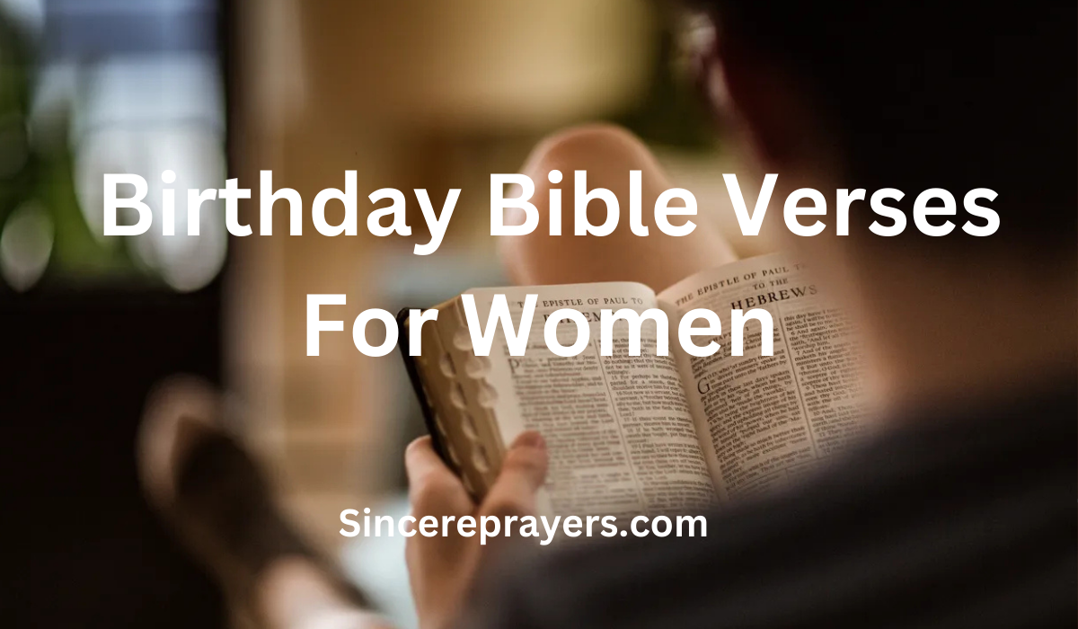 35 Powerful Birthday Bible Verses For Women