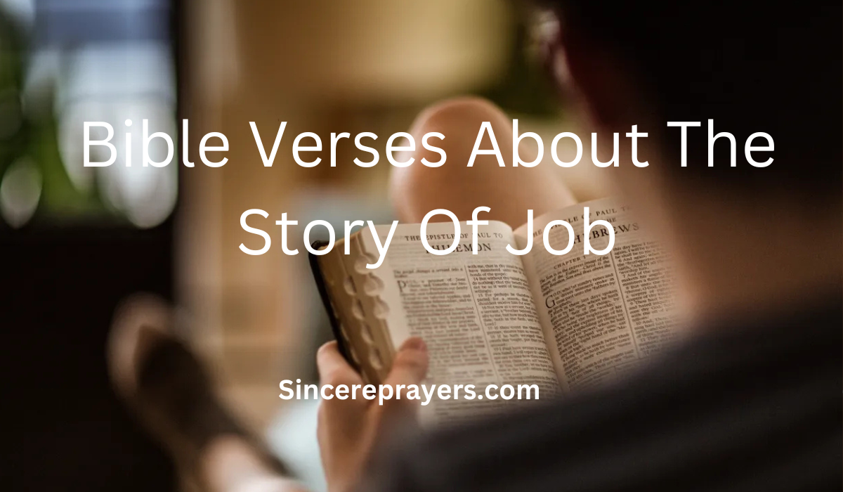 35 Most Effective Bible Verses About The Story Of Job