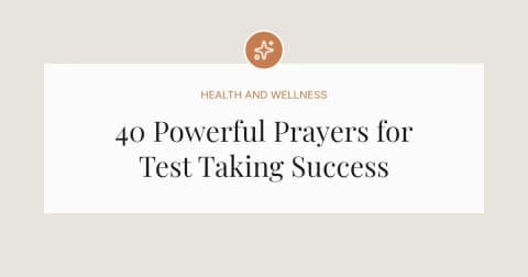 40 Powerful Prayers for Test Taking Success