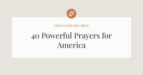 40 Powerful Prayers for America