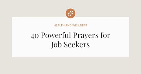 40 Powerful Prayers for Job Seekers
