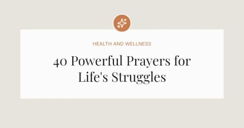 40 Powerful Prayers for Someone Who Is Struggling