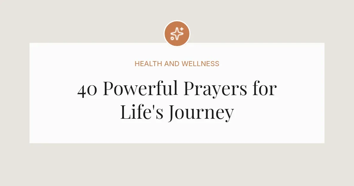 40 Powerful Prayers for Everyone