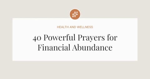 40 Powerful Prayers for Financial Abundance