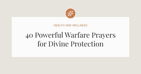 40 Powerful Warfare Prayer Declarations