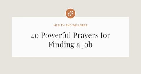 40 Powerful Prayers for Finding a Job