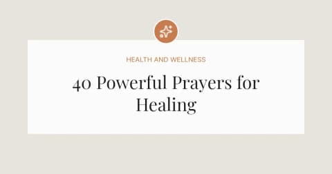 40 Powerful Prayer Messages For Healing