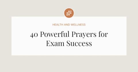40 Powerful Exam Prayer Messages