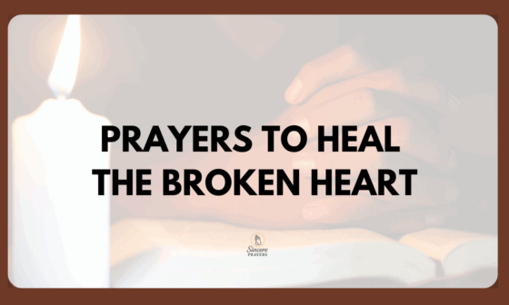 Prayer for a Broken Hearted Woman