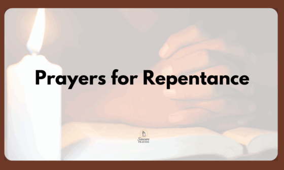 prayers for repentance