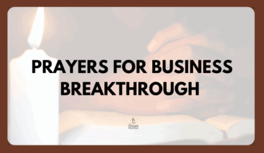 Prayers for Business Breakthrough