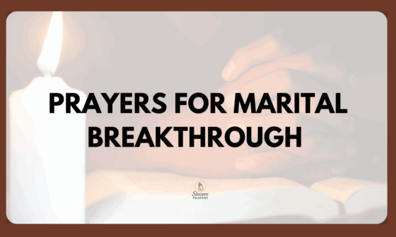 Prayers for Marital Breakthrough