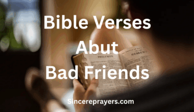 Bible Verses About Bad Friends