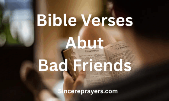 Bible Verses About Bad Friends