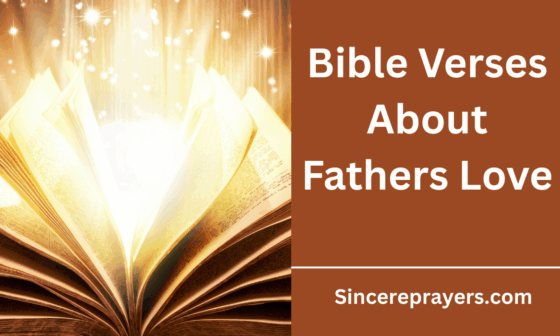 Bible Verses About Fathers Love