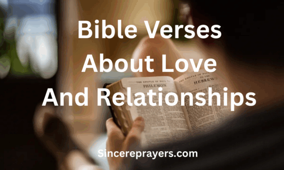 Bible Verses About Love And Relationships