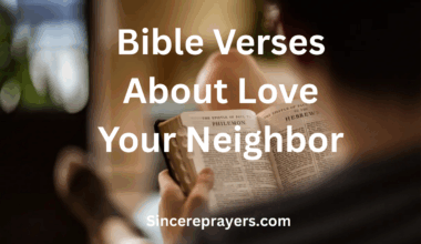 Bible Verses About Love Your Neighbor