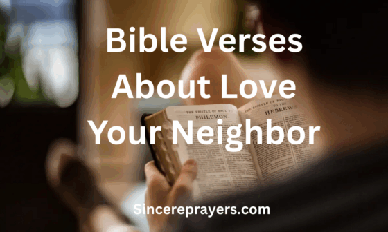 Bible Verses About Love Your Neighbor