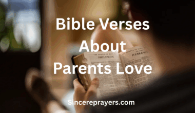 Bible Verses About Parents Love