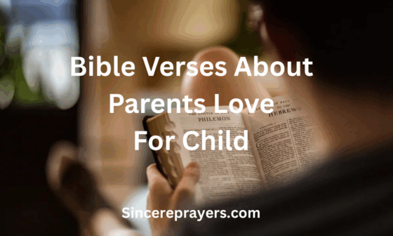 Bible Verses About Parents Love For Child