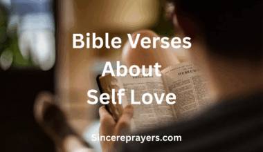 Bible Verses About Self Love