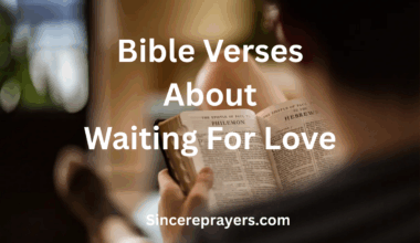 Bible Verses About Waiting For Love
