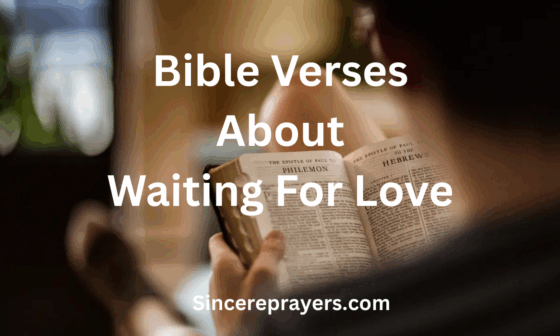 Bible Verses About Waiting For Love