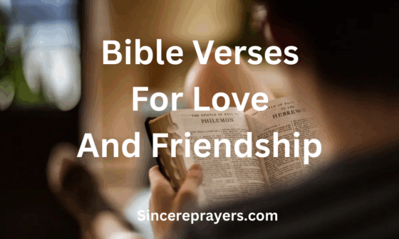 Bible Verses For Love And Friendship