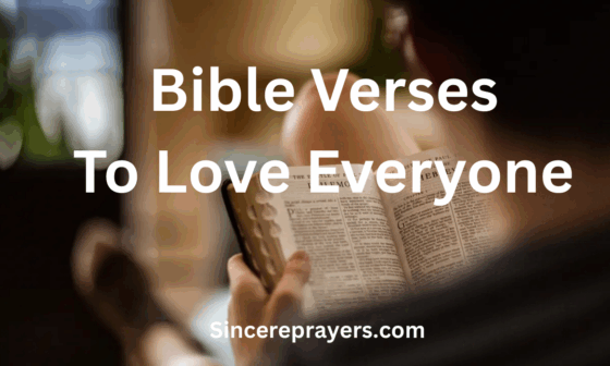 Bible Verses To Love Everyone