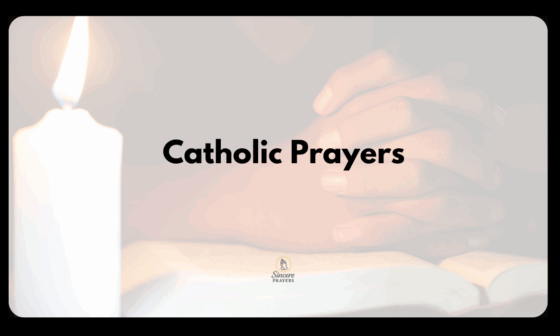 Catholic Prayers for the Sick