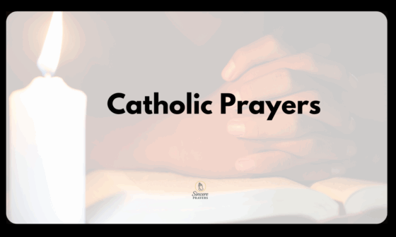 Catholic Prayers for Sick Family Member