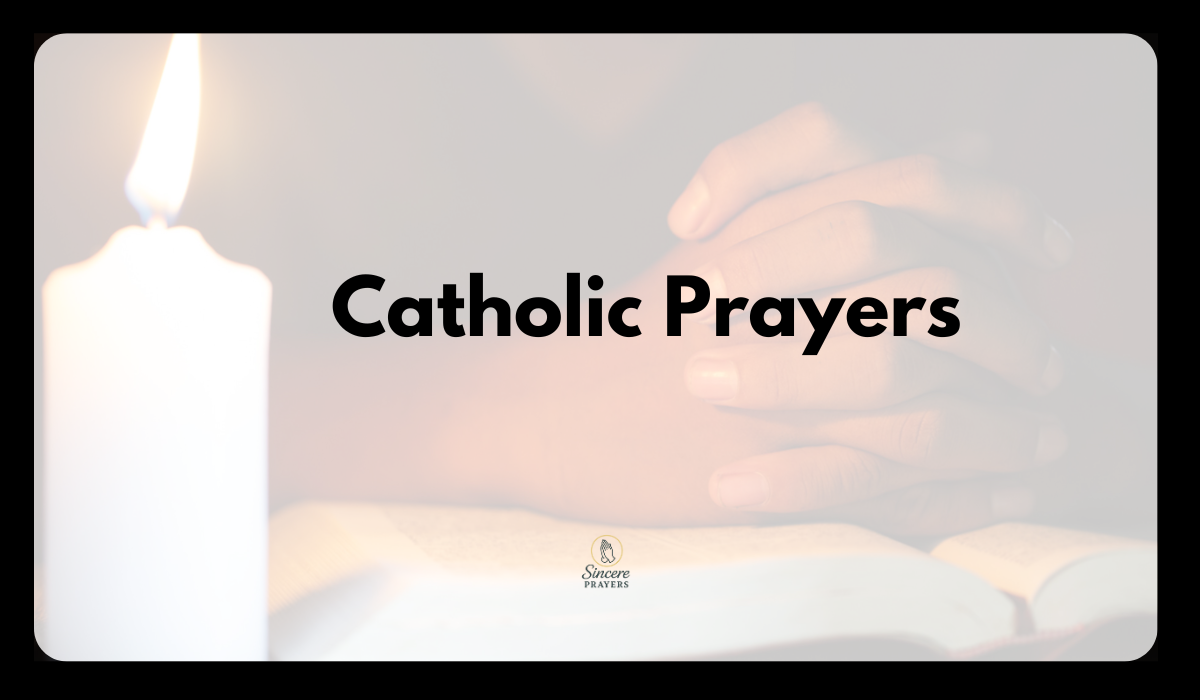 Catholic Prayers for Anxiety