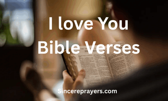 I love You Bible Verses