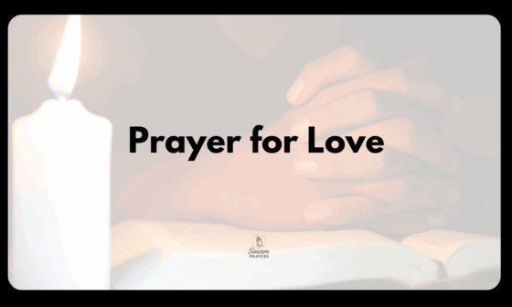 Prayer for Love