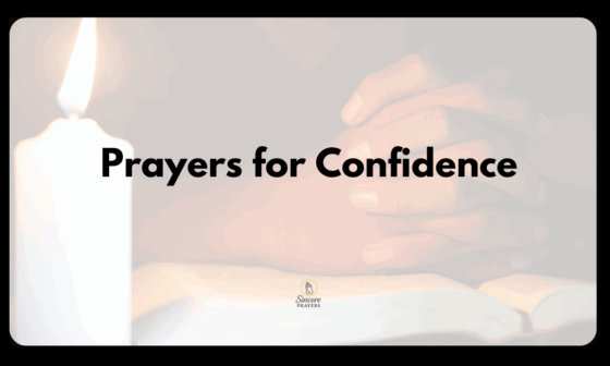 Prayers for Confidence